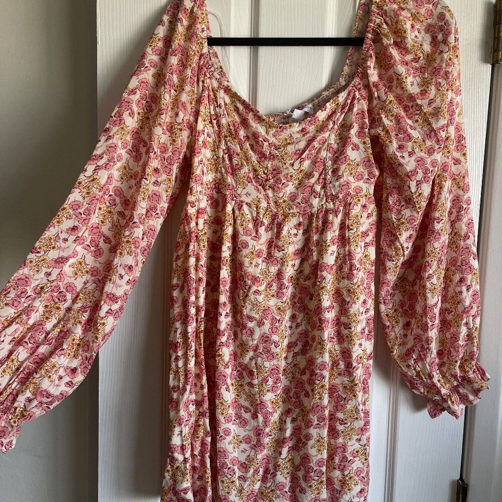 Floral Babydoll Dress